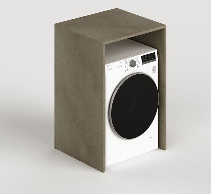Laundry Copriasciugatrice 71 x 61 x 105 cm Argilla - 2