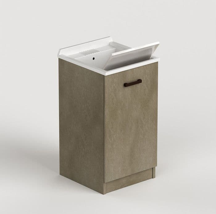 Laundry Lavatoio 1A 47 x 50 x 86 cm Argilla - 2
