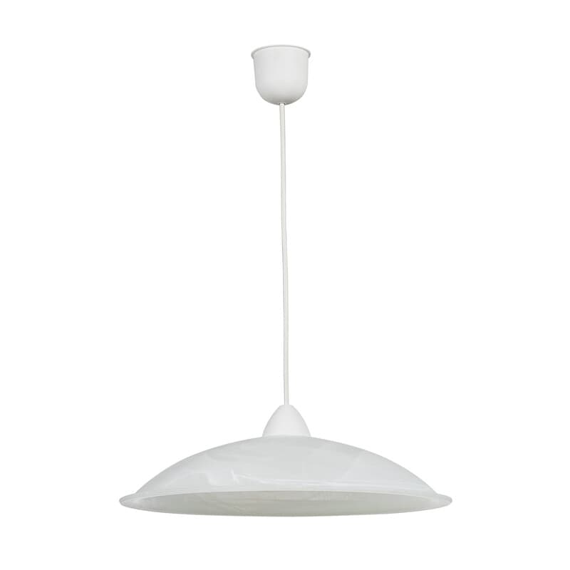 Lampada Sosp Duna 40 1XE27 Alabastro Bianco - 2