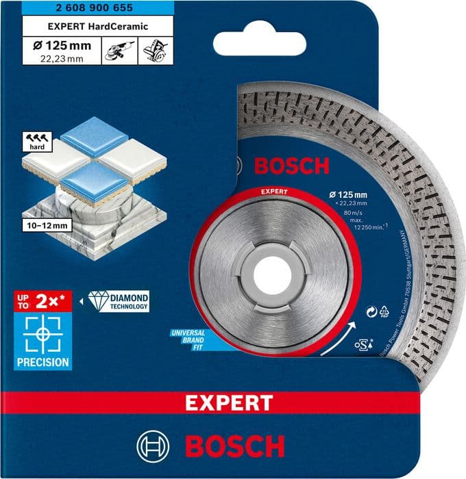 Bosch a Disco Diamantato Expert Ceramica D 125 mm