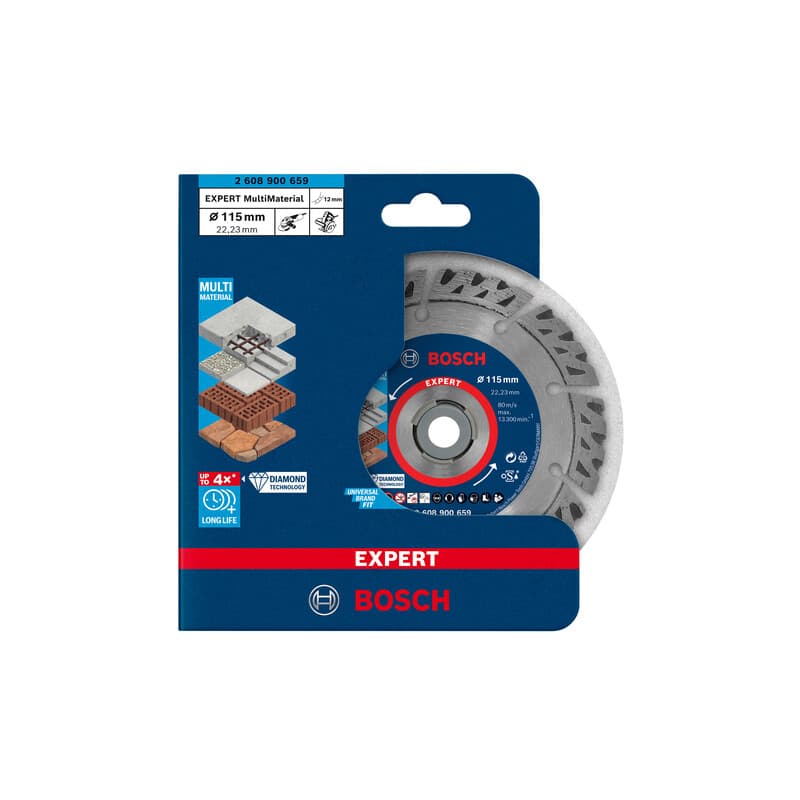 Bosch a Disco Diamantato Expert D 115 mm - 2