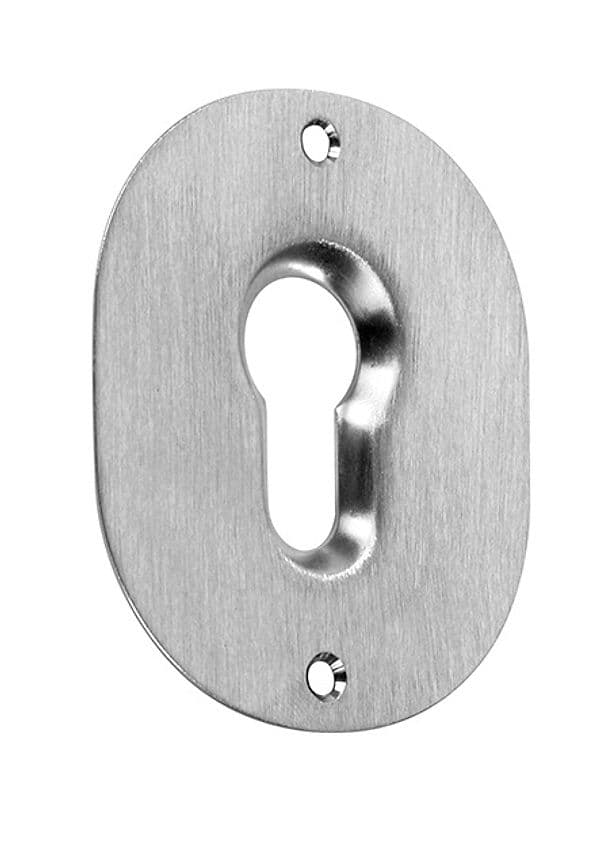 Bocchetta con Incavo Profilo Europeo Cromo - 2