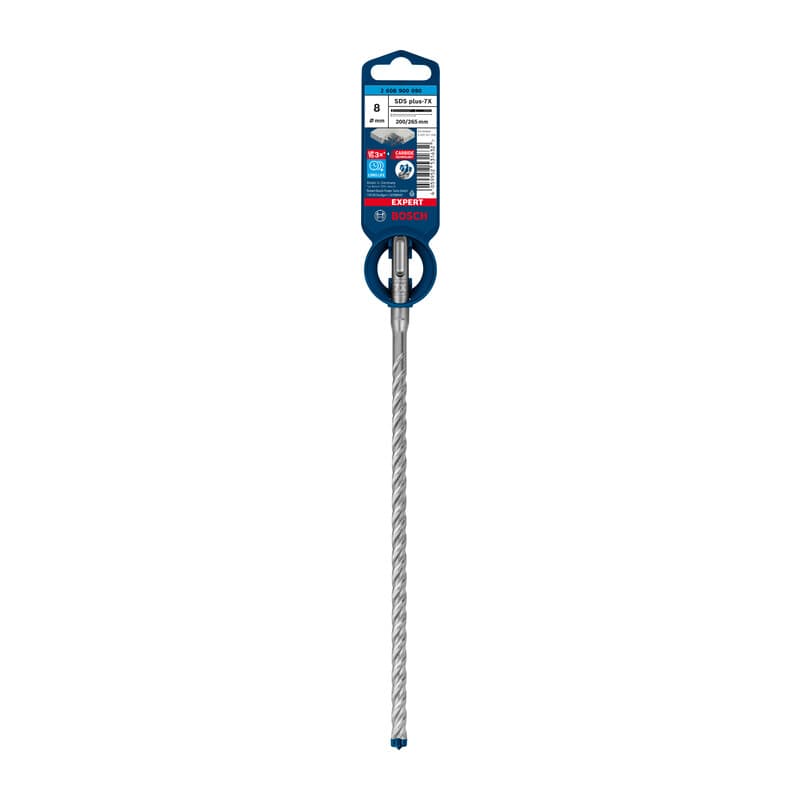 Bosch a Punta SDS Plus 7X Expert 8 x 200 x 265 mm