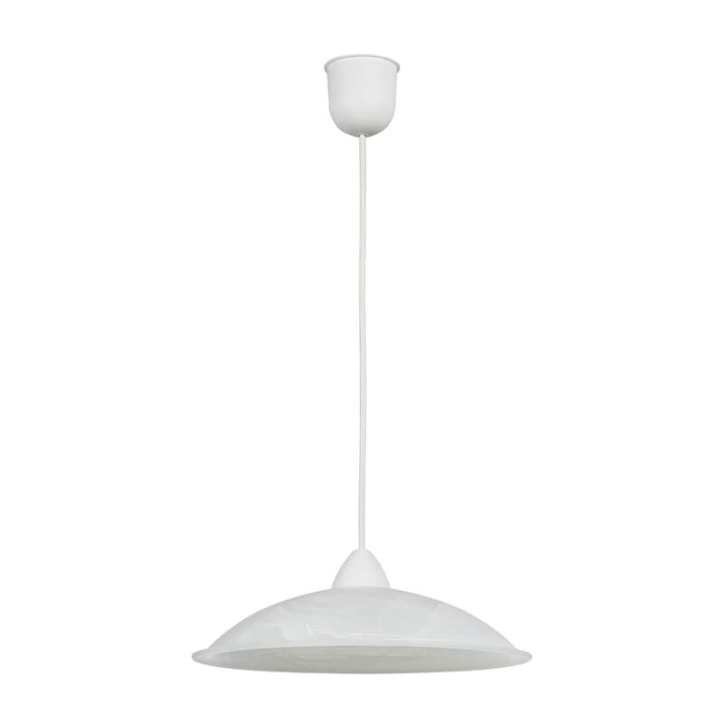 Lampada Sosp Duna 30 1XE27 Alabastro Bianco – Idroweb