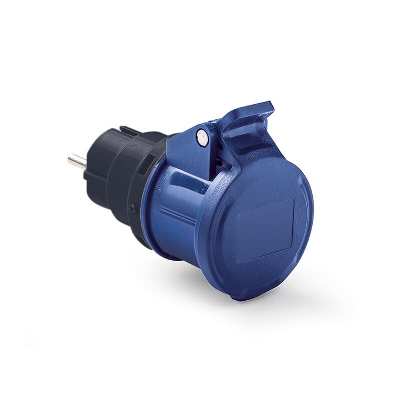 Rosi 1868 Adattatore Schuko 2P e T 220V IP20 - 2