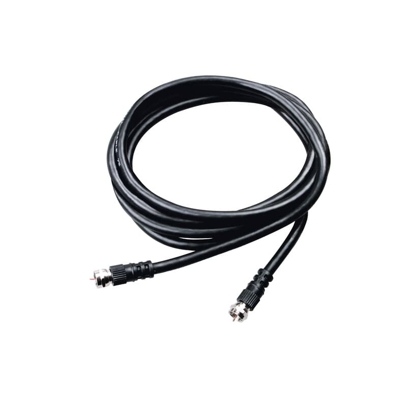 Prolunga Antenna Tv 2 m Satellitare Spine Tipo F Nero - 2