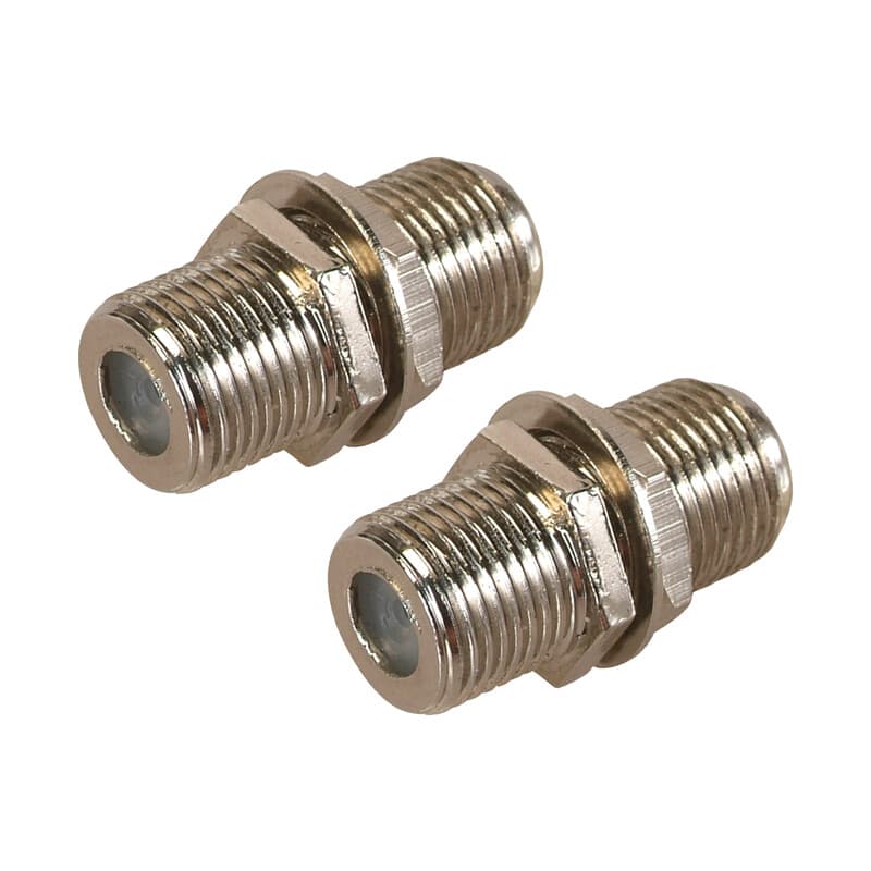 Giuntacavo per Spine Tv Satellitare Tipo F 10 Pezzi - 2