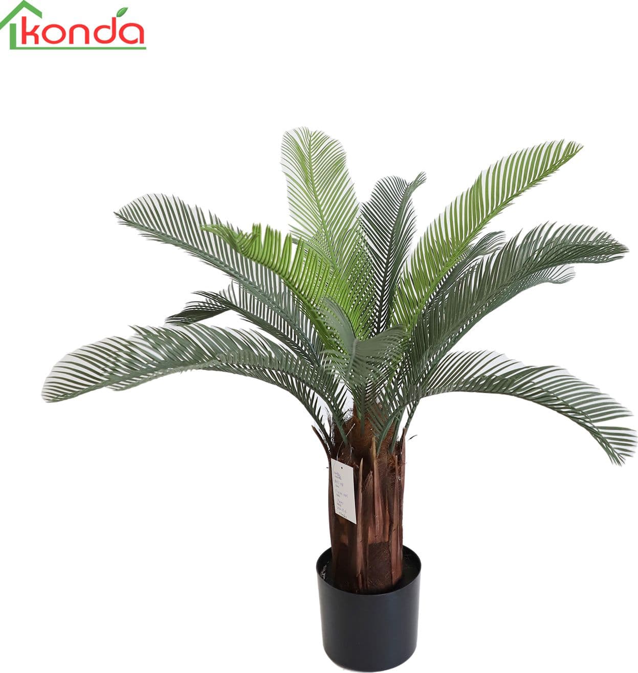 Pianta Cycas Artificiale 92 cm 4 Pezzi - 2