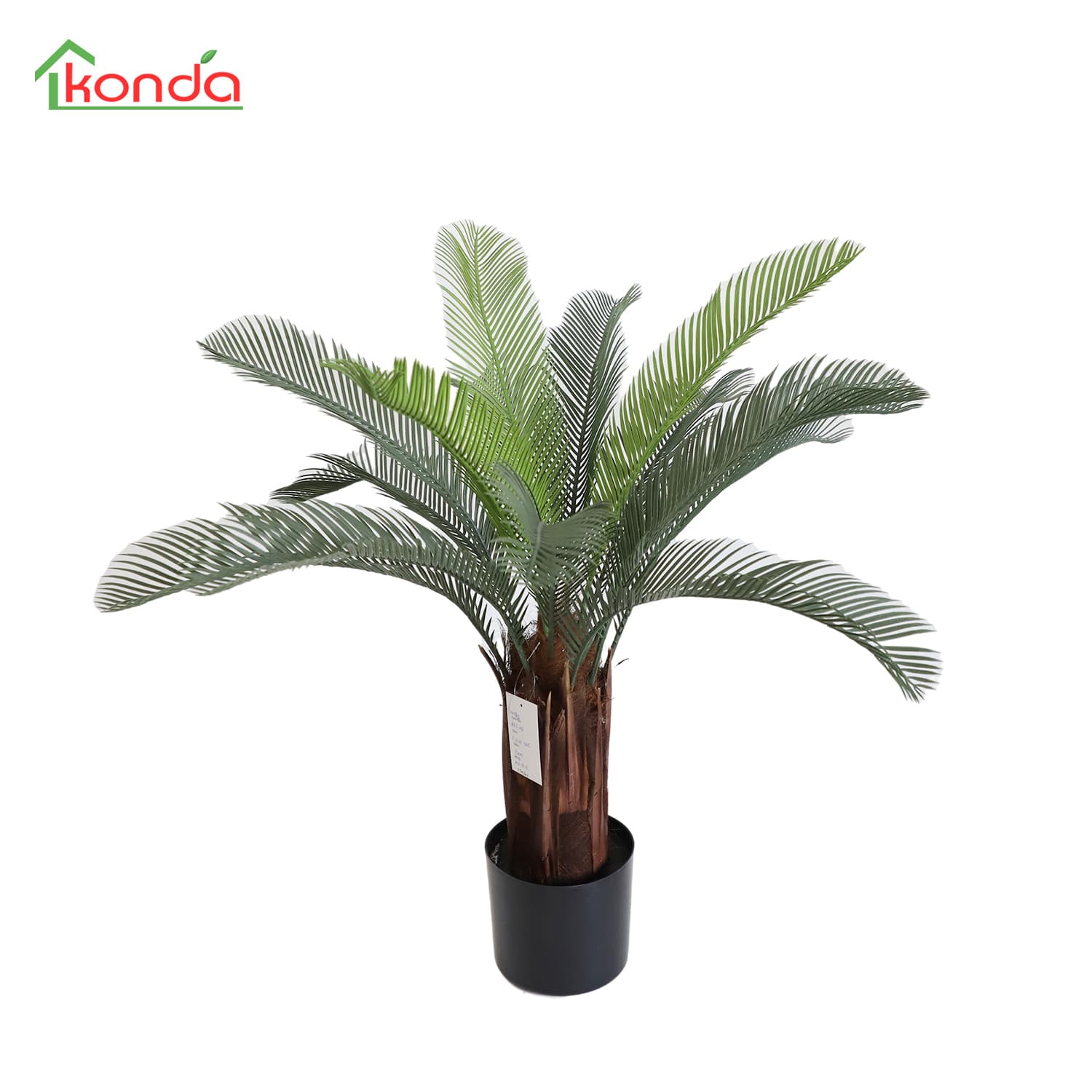 Pianta Cycas Artificiale 92 cm 4 Pezzi - 2