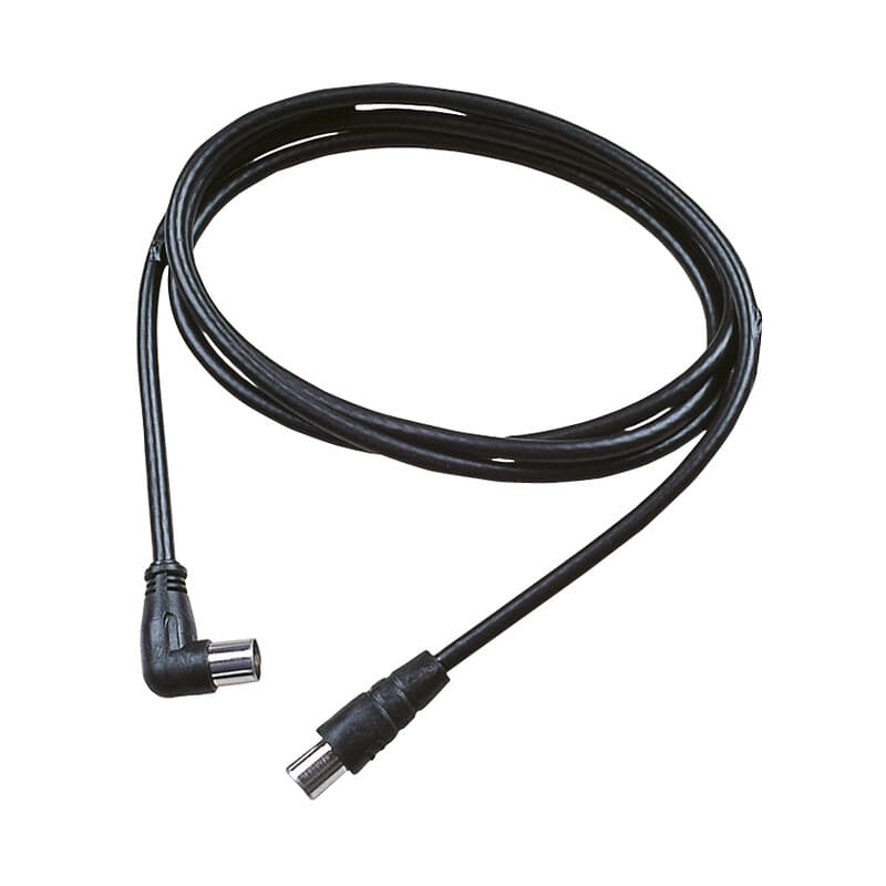 Prolunga Antenna Tv 1,5 m Spina 90 Nero - 2