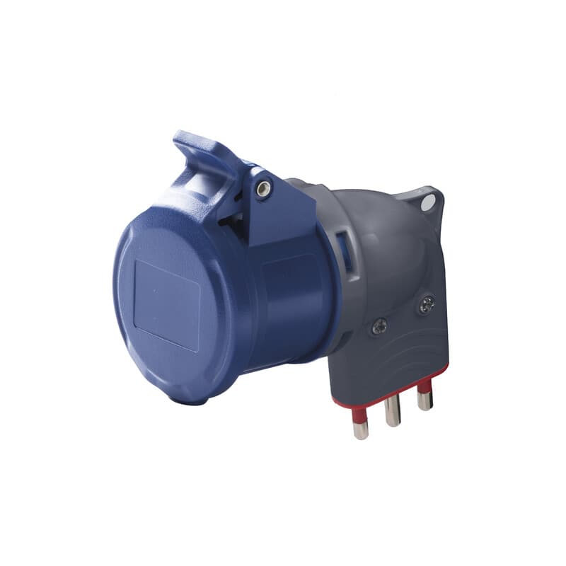 Rosi 1869 Adattatore CE 16A e T 2P e T 220V IP20 Classe A Plus - 2