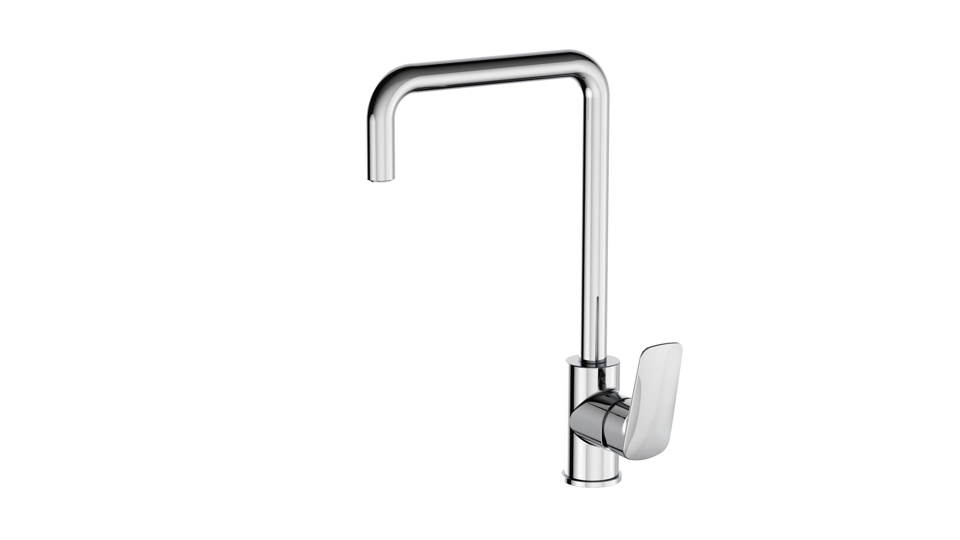 Miscelatore Lavello Canna Alta Serie Aqua - 2
