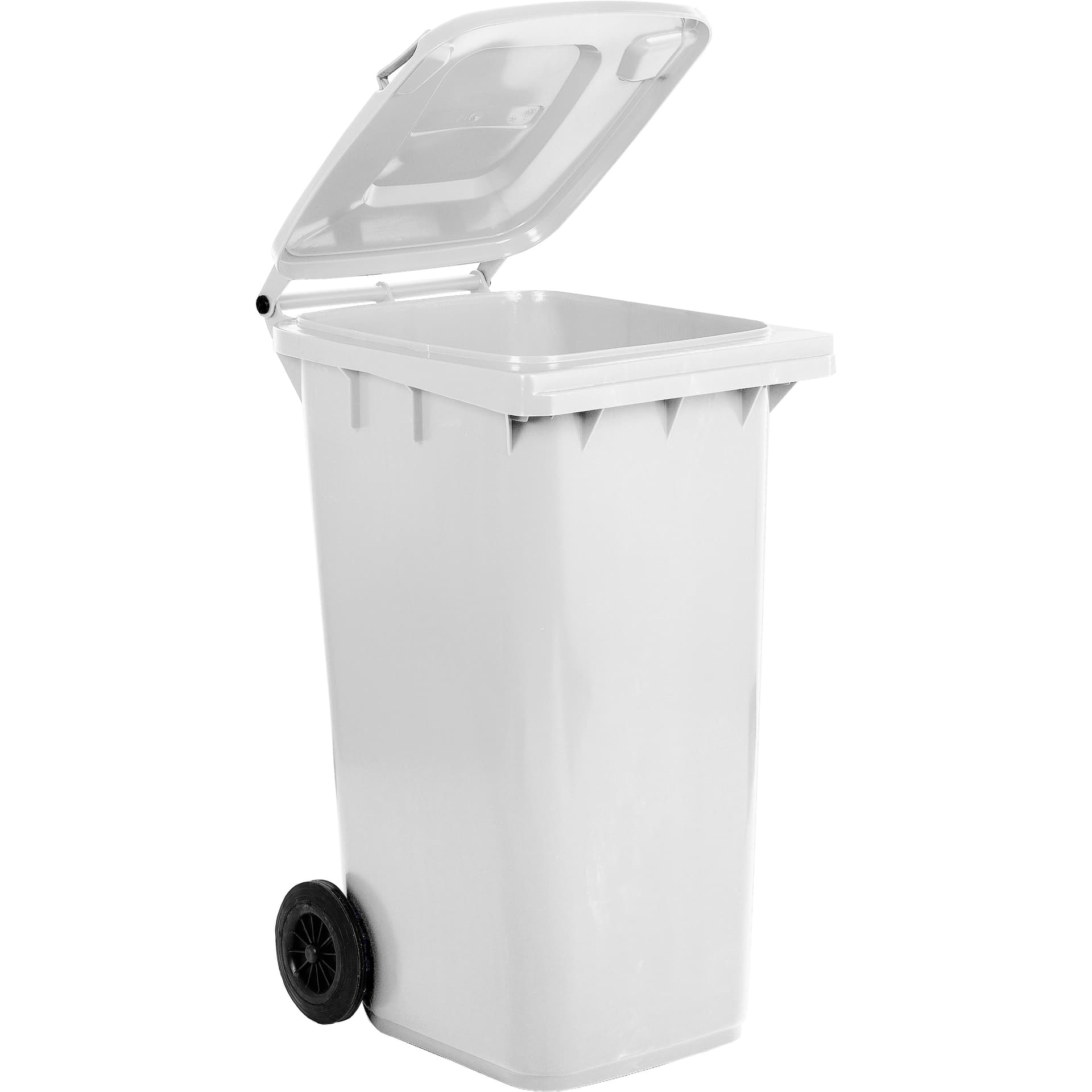 Pattumiera 240 l con Ruote Bianco Mp - 2