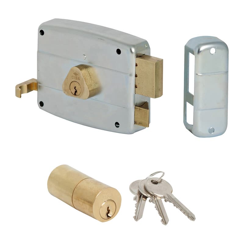 Cisa 50521 60 mm SX Serratura Appl. Ferro - 2