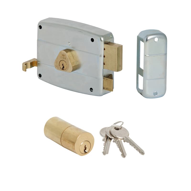 Cisa 50521 70 mm SX Serratura Appl. Ferro - 2