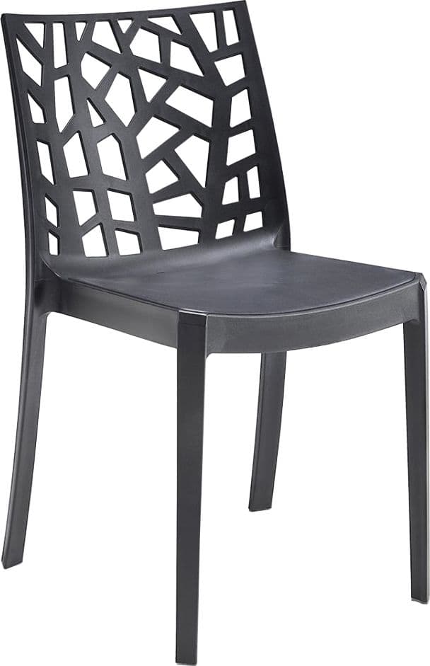 Sedia Resina Matrix Nero - 2