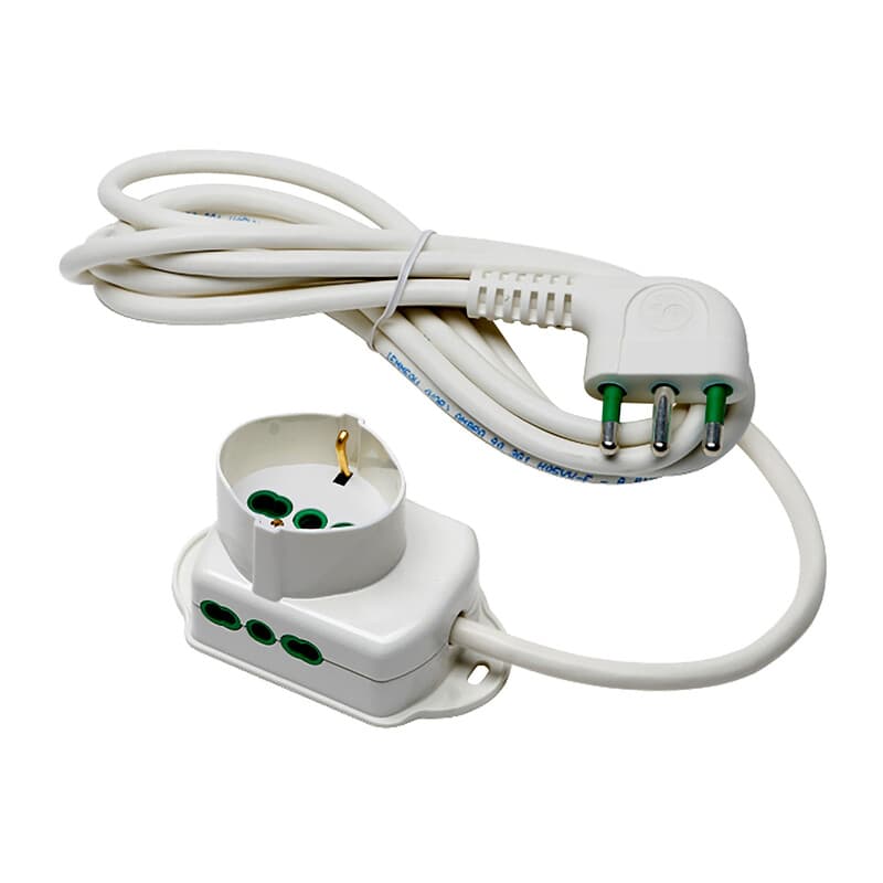Fme 42.107 Multipresa 2P Bip e 1BIP Schuko Triax 3 m – Idroweb