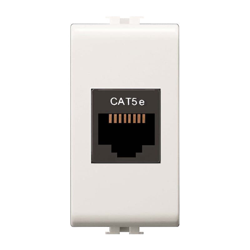 Presa RJ45 CAT.5E Utp Easy SE8989C5 6 Pezzi - 2