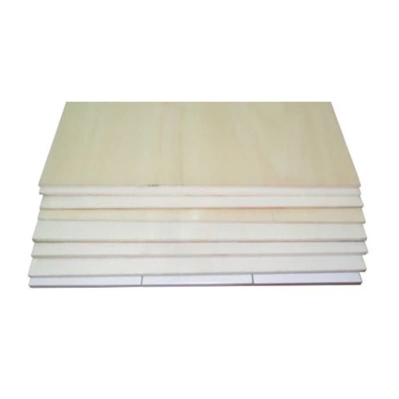 Compensato di Pioppo 1000 x 300 x 10 mm 5 Pezzi - 2