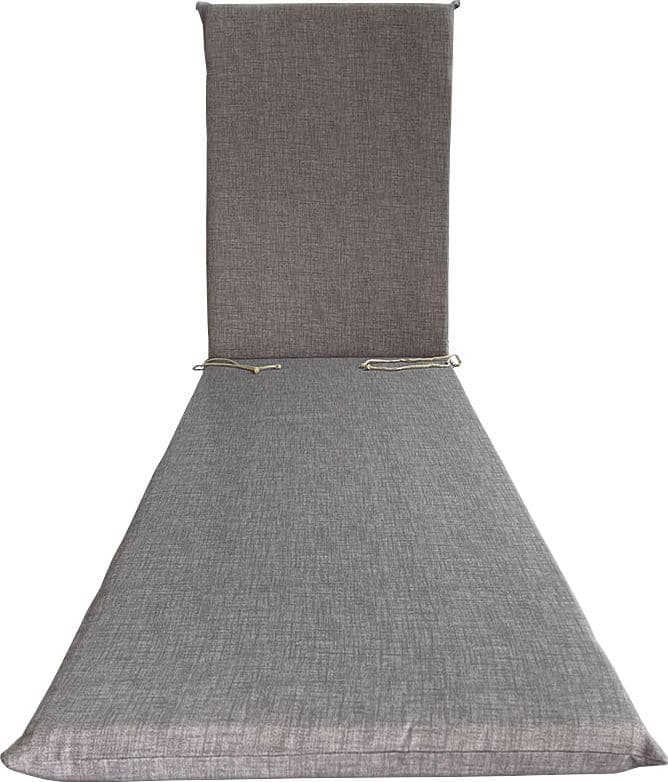 Cuscino Garden Grigio Lettino H 4,5 180 x 60 cm - 2