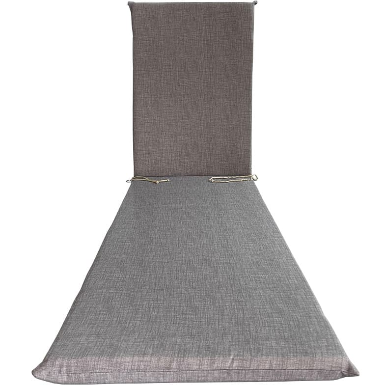 Cuscino Garden Grigio Lettino H 4,5 180 x 60 cm - 2