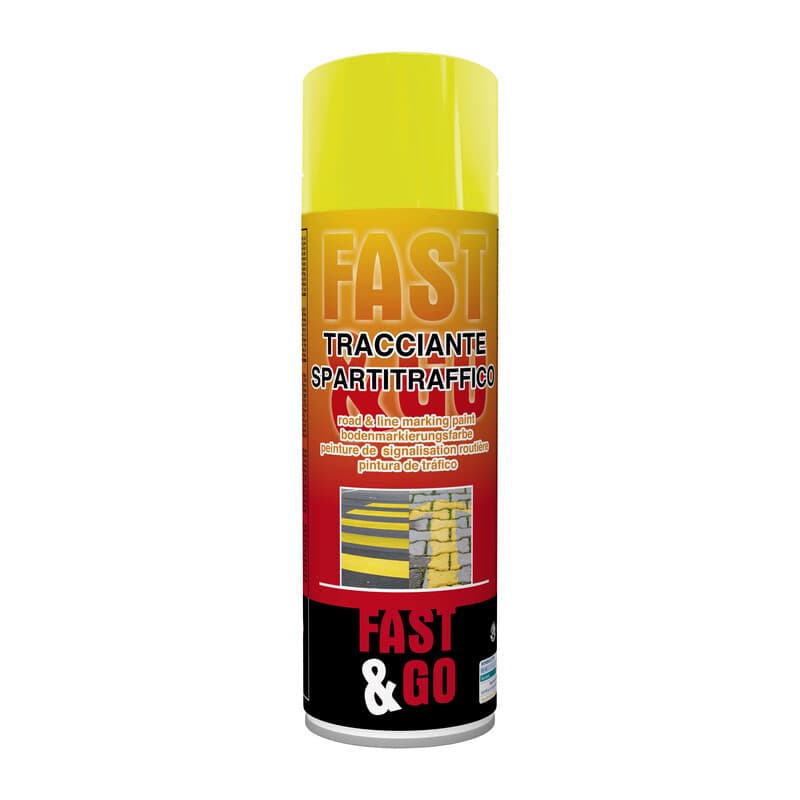 Fastgo Tracciante Spartitraffico Giallo 500 ml – Idroweb