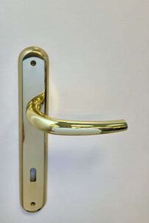 Maniglia Torino Q 8 x 90 ART.160P Oro Lucido Frosio Bortolo - 2