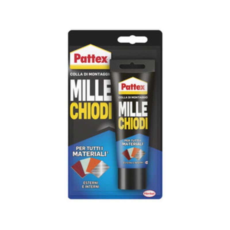 Pattex Millechiodi Interni Esterni 100 g Henkel Italia 12 Pezzi
