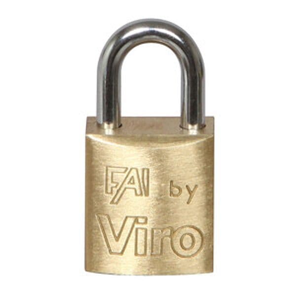 Lucchetto Rettangolare 16 mm Viro 550 Fai 12 Pezzi - 2
