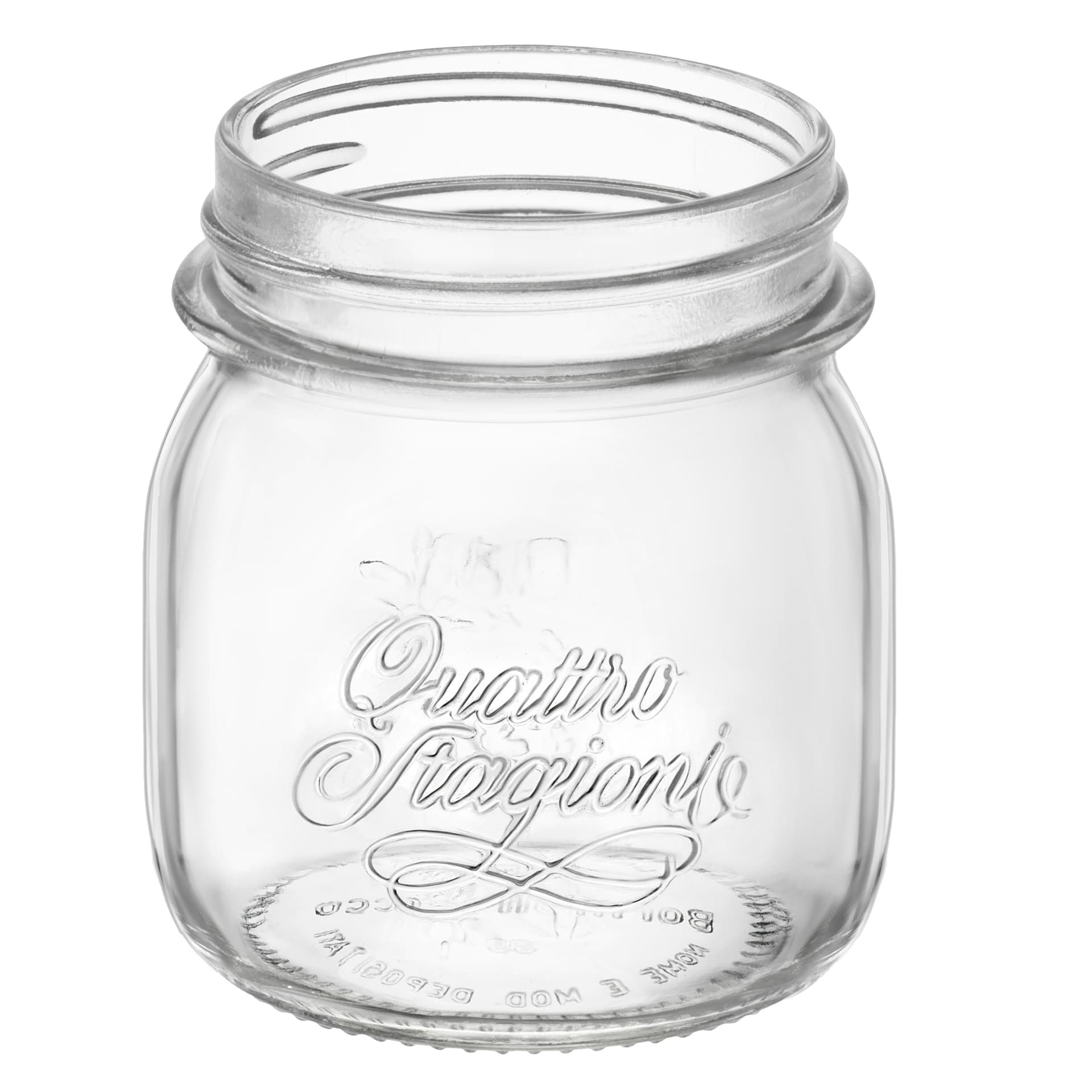 Quattro Stagioni Vaso 25 Cl Senza Capsula D 70 mm 6 Pezzi - 2