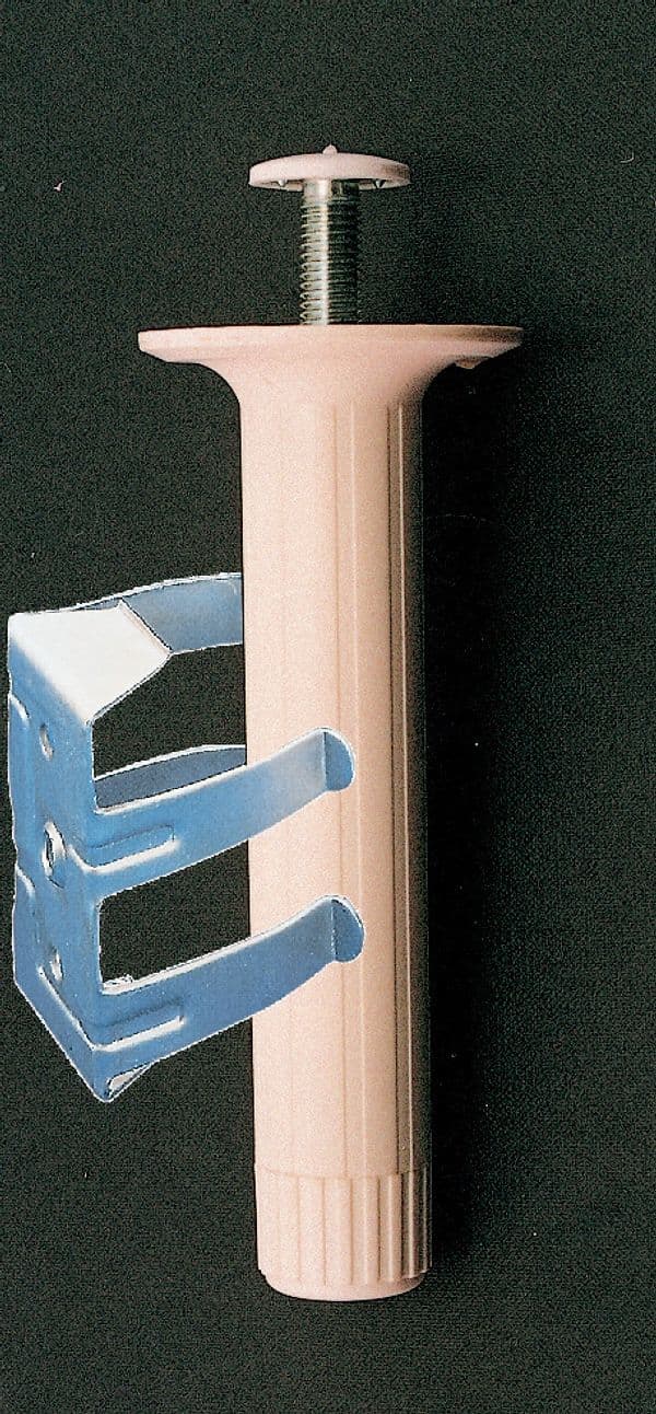 Bl Piedino ABS Ø 28 x 120 mm con Ganci 4 Blister 4 Pezzi - 2