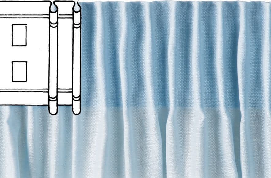 Fettuccia Riflex 2 Tasche H 65 mm Trasparente Emmebi 100 ml - 2