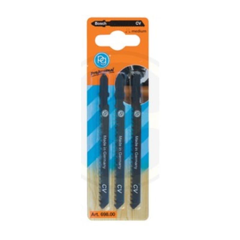 Poggi 697.00 3 Lame per Seghetto Bosch Denti Gross - 2