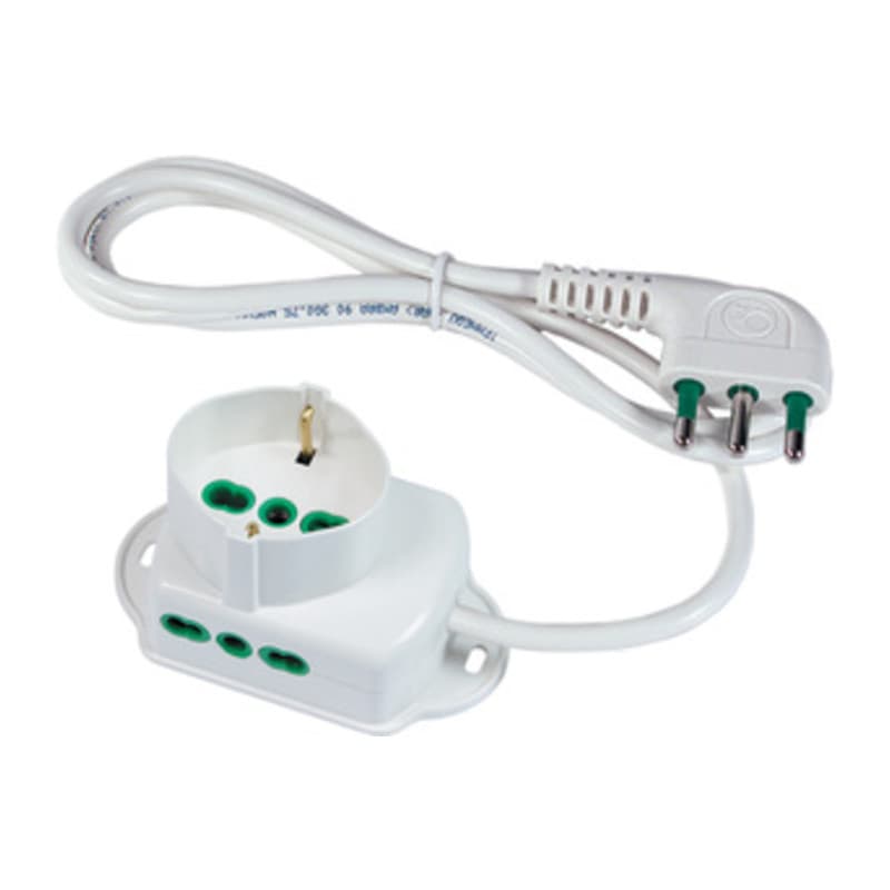 FME 42.105 MULTIPRESA 2P BIP+1BIP/SCHUKO TRIAX 1,5 M- FANTON- 1,0 pz - 2