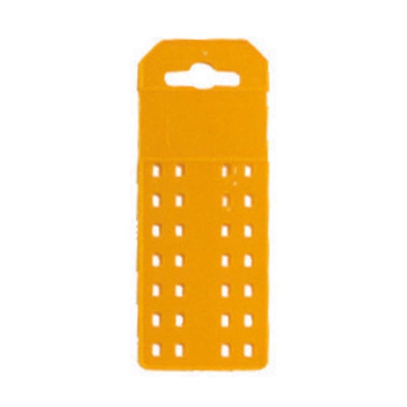Placchetta Self Service 145 x 55 mm Giallo Axemme 250 Pezzi - 2