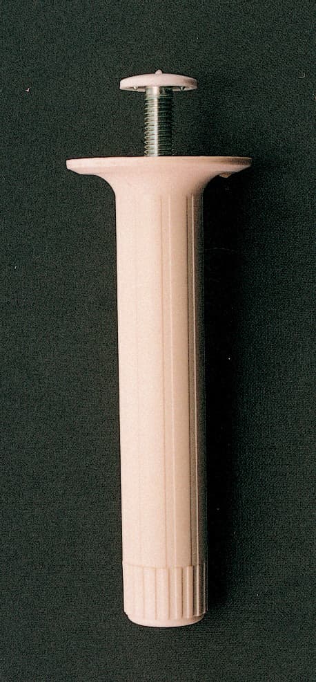 Piedino Regolabile ABS Ø 28 x 120 mm Bianco* 4 Pezzi - 2