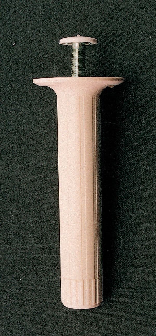 Piedino Regolabile ABS Ø 28 x 150 mm Bianco* 4 Pezzi - 2