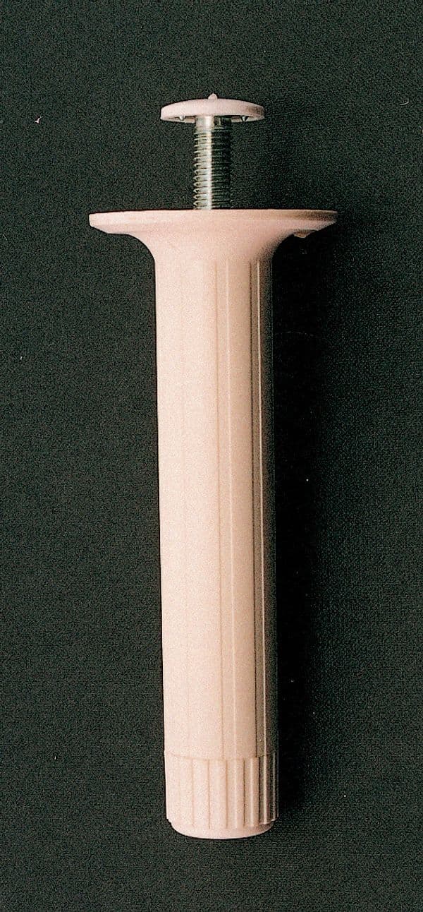 Piedino Regolabile ABS Ø 28 x 100 mm Bianco* 4 Pezzi - 2