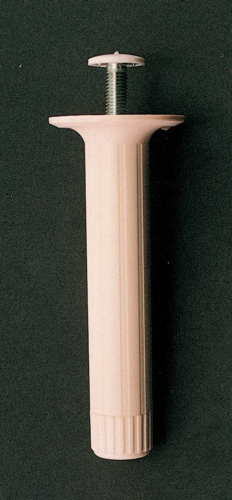 Piedino Regolabile ABS Ø 28 x 100 mm Bianco* 4 Pezzi - 2
