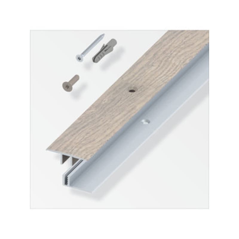 Raccordo a T per Parquet Rovere Grigio 100 cm - 2