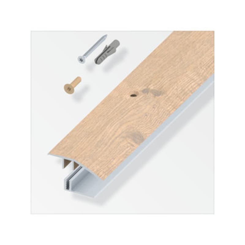 Terminale a Scivolo per Parquet Rovere Beige 100 cm - 2