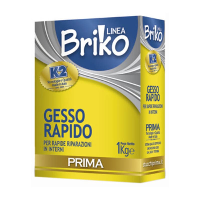 Linea Briko Gesso Rapido da 1 kg 12 Pezzi - 2