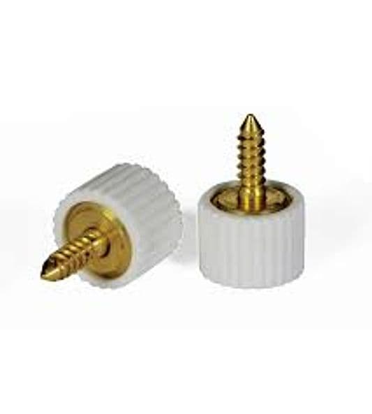Reggipiano Ottone con Gomma e Vite Bianco* 250 Pezzi – Idroweb