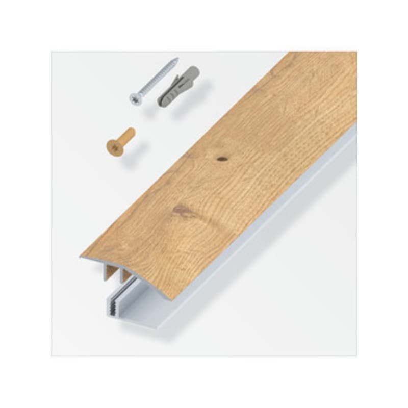 Terminale a Scivolo per Parquet Rovere Nat. 100 cm - 2