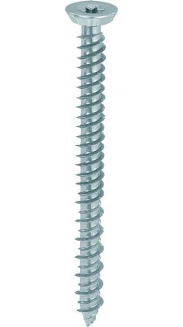 Viti per Calcestruzzo T. Svas Piana Zinc 7,5 x 82 mm Ambrovit 100 Pezzi