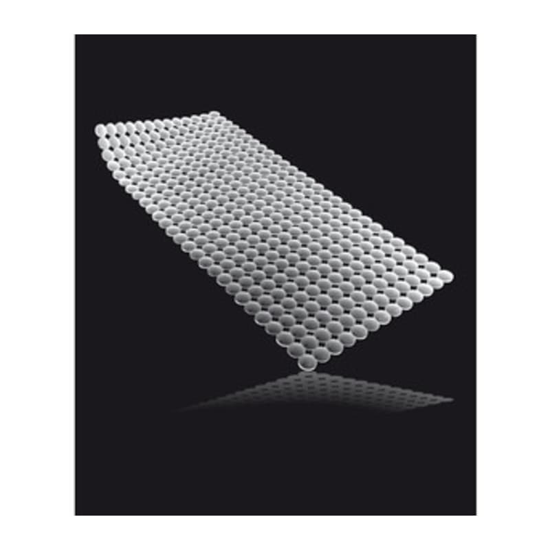 Tappeto Vasca Rond 72 x 36 cm Crystal 6 Pezzi - 2