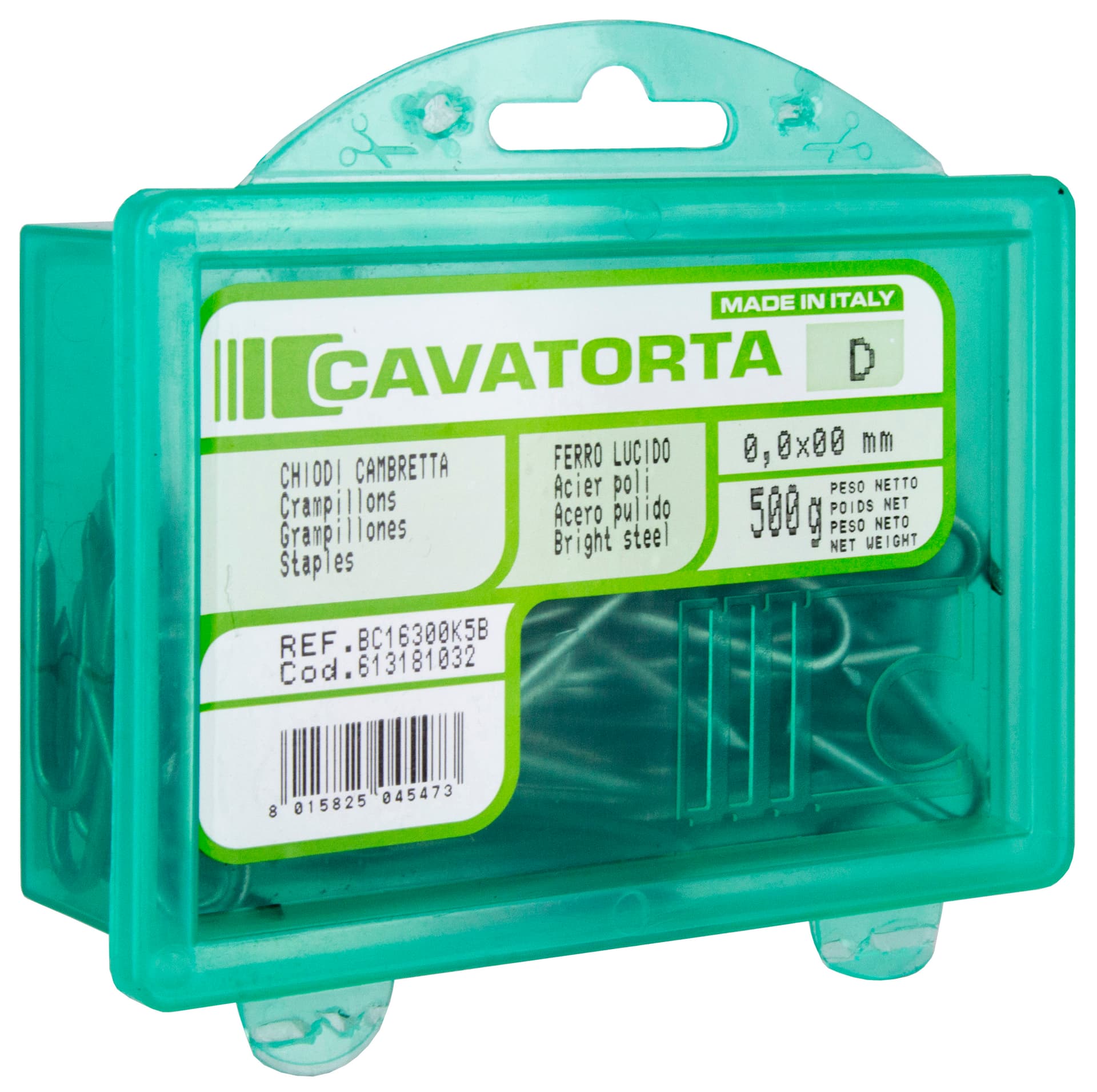 Scatola da Kg. 0,5 Chiodi T. Piana 3,5 18 x 80 - 2