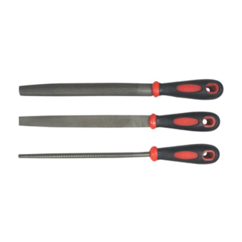 Conf 3 Lime per Metallo 20 cm Manico Grip 32033 China Jilin 6018 1 – Autres