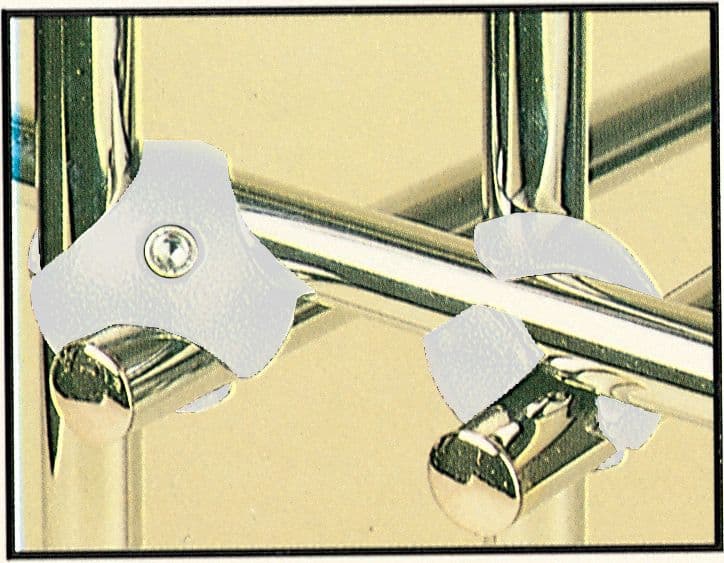 Giunto per Tubo Verniciato Bianco SX Fig. 2** 10 Pezzi - 2