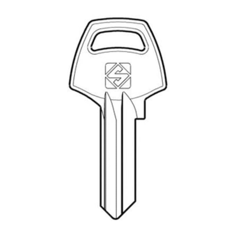 Chiave Profilo Acciaio Silca CB3 10 Pezzi - 2